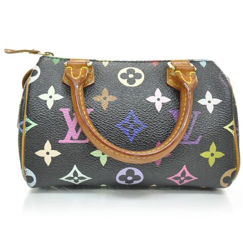 louis vuitton multicolor mini sac hl speedy black|Louis Vuitton Mini Speedy Multicolor for sale .